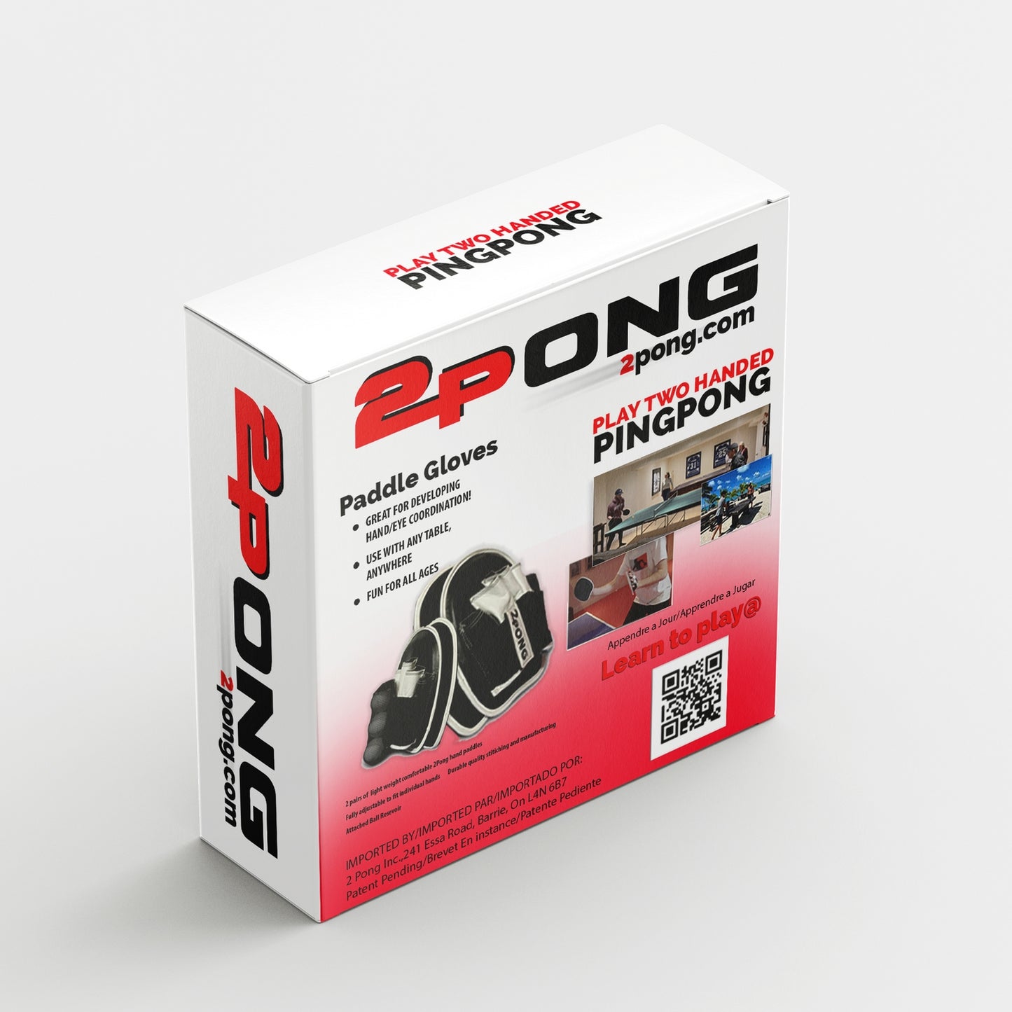 2PONG PADDLES (2 Pack)