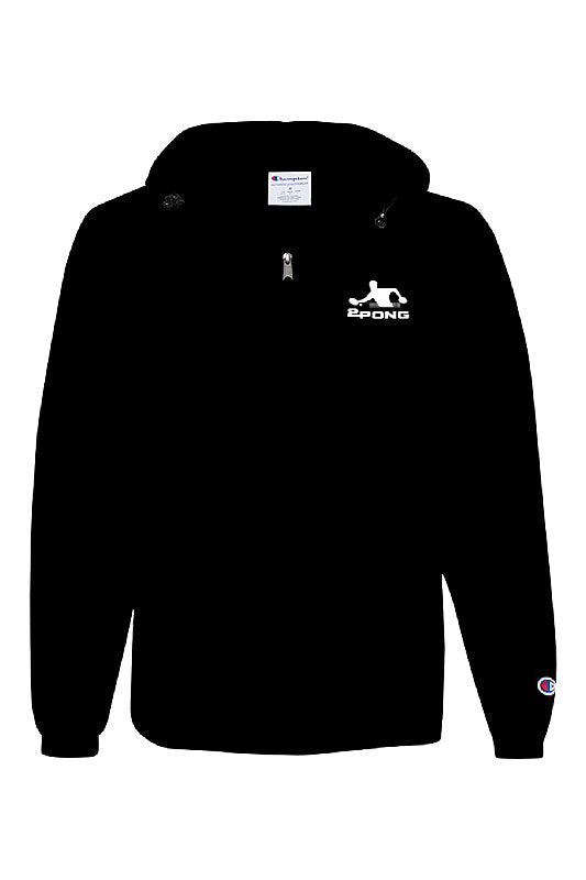 Champion sweater black hotsell and white ralph lauren