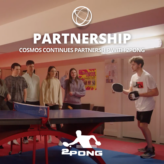 2Pong X Cosmos Sports & Entertainment Partnership Announcement